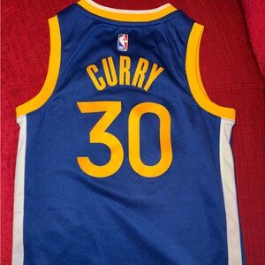 Steph Curry YS jersey
